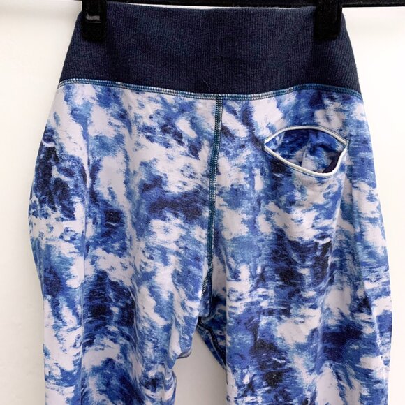 Lululemon No Sweat Pant Blue Cropped Joggers Size 4‎ - Picture 10 of 11